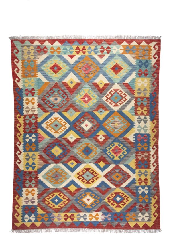 Tappeto Kilim Maimana 2,00x1,55 cm Atelier D'Oriente