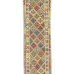 Passatoia Kilim Maimana 2,95x0,84 cm Atelier D'Oriente