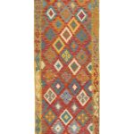 Passatoia Kilim Maimana 2,41x0,90 cm Atelier D'Oriente
