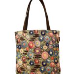 Big Bag "CIRCLES" Gustav Klimt 45x45 N°10247 Atelier D'Oriente