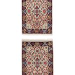 Coppia Tappeto Kirman 0,90x0,57 -0,90x0,59 Atelier D'Oriente