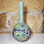 Anfora Persiana a rilievo con manico 30x15 cm Atelier D'Oriente