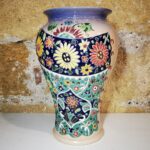Vaso Persiano a rilievo cod.14/4 cm30x15 Atelier D'Oriente